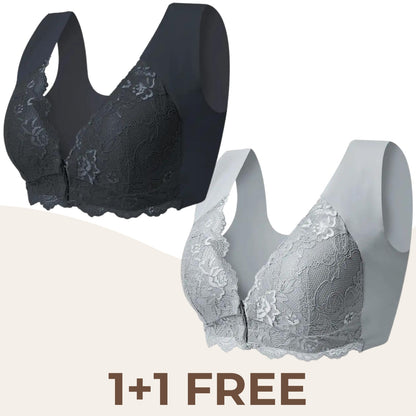 Eleva - (1+1 free) Comfortable support bra with closure