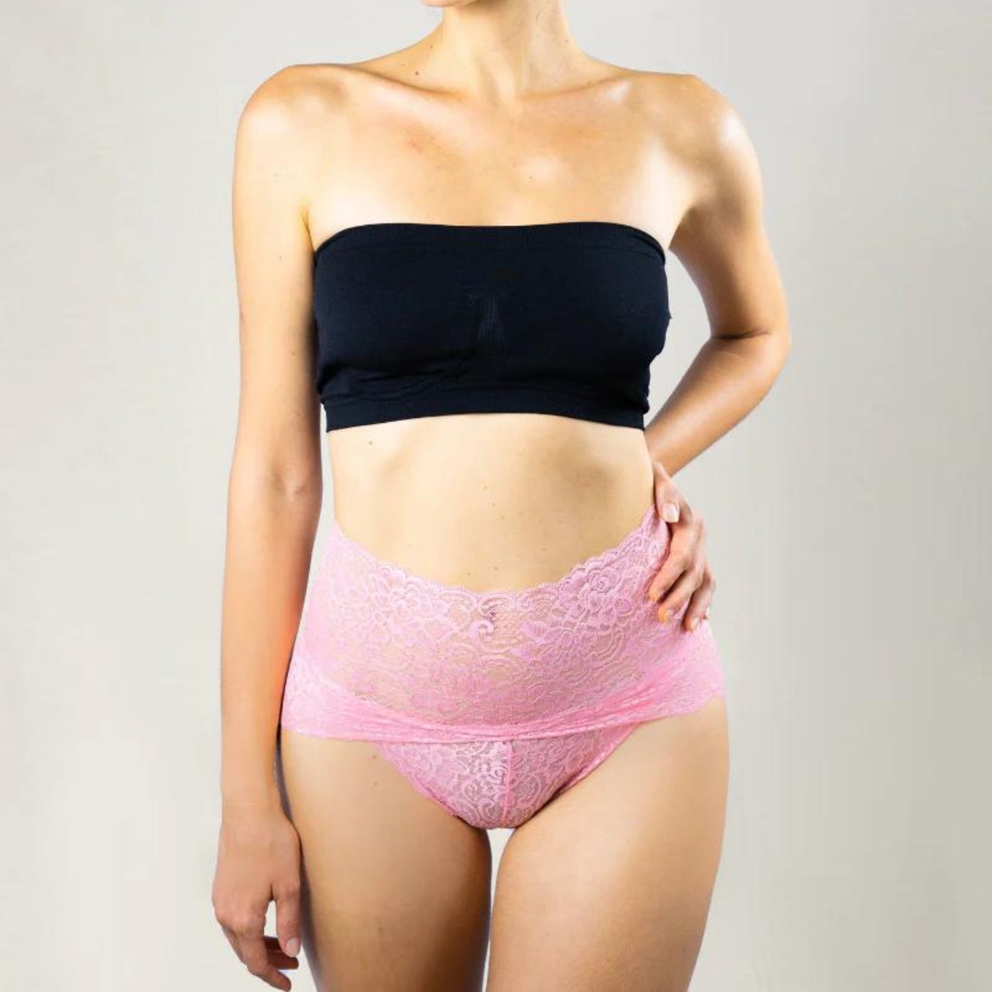 ShapEase - Sexy high-waisted lace panties