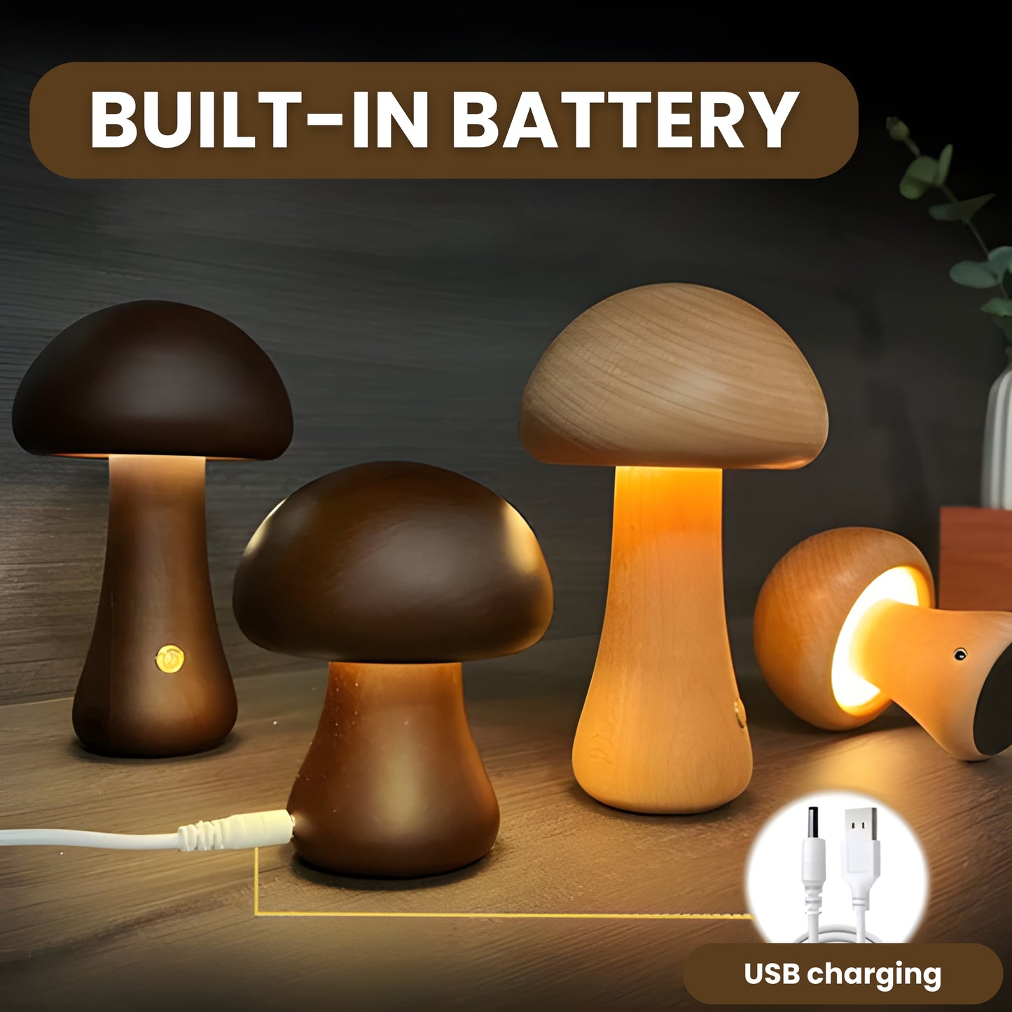 MushLamp - Beech Mushroom Lamp